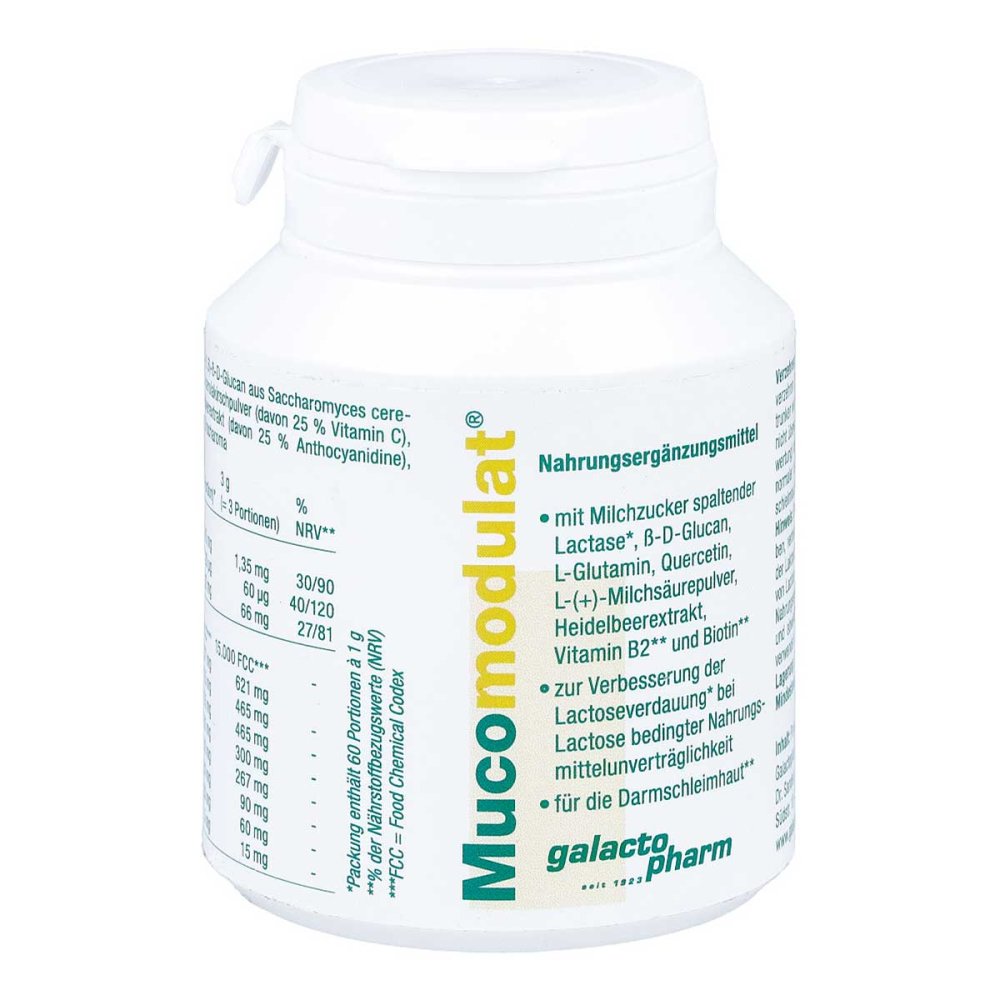 Galactopharm Dr. Sanders GmbH & Co. KG. Mucomodulat 11601263