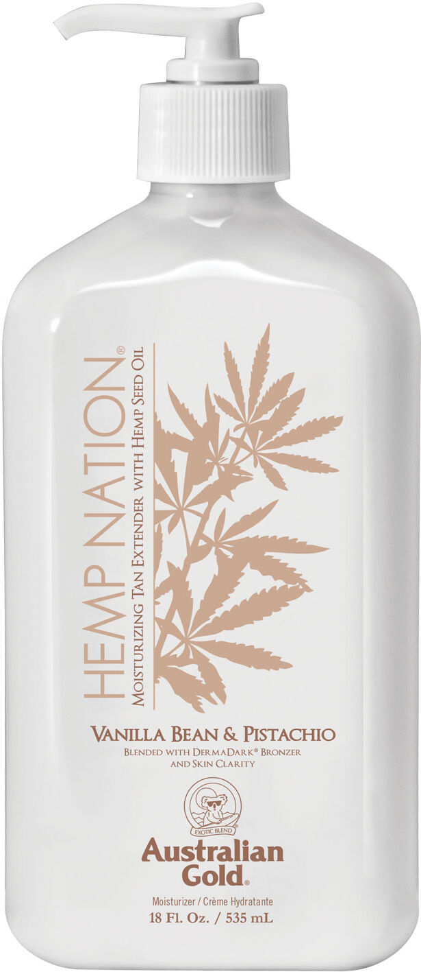 AUSTRALIAN GOLD Hemp Nation Vanilla Bean & Pistachio Tan Extender 535ml