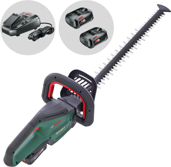 Bosch UniversalHedgeCut 18V-55 - Heckenschere 2 x 18V/2.5Ah - Schwert 55 cm