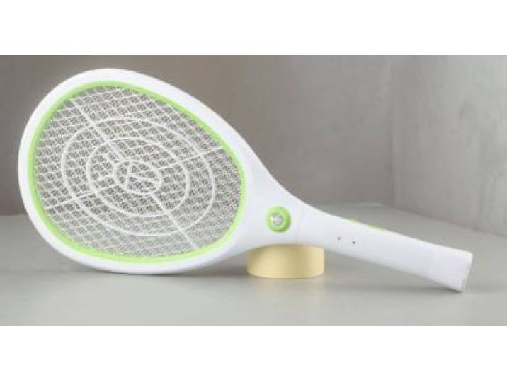 Zeromoustique - Raquette À Insectes Électrique De 1800v Rechargeable