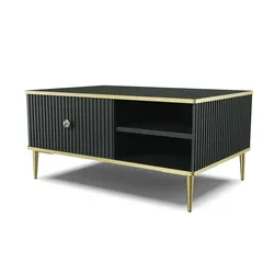Couchtisch   , schwarz , Maße (cm): B: 60 H: 43