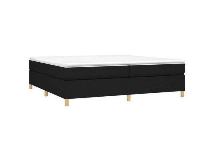 Sommier - GOTOTOP - Noir - 200x200 cm - Tissu 100% polyester - Design contemporain