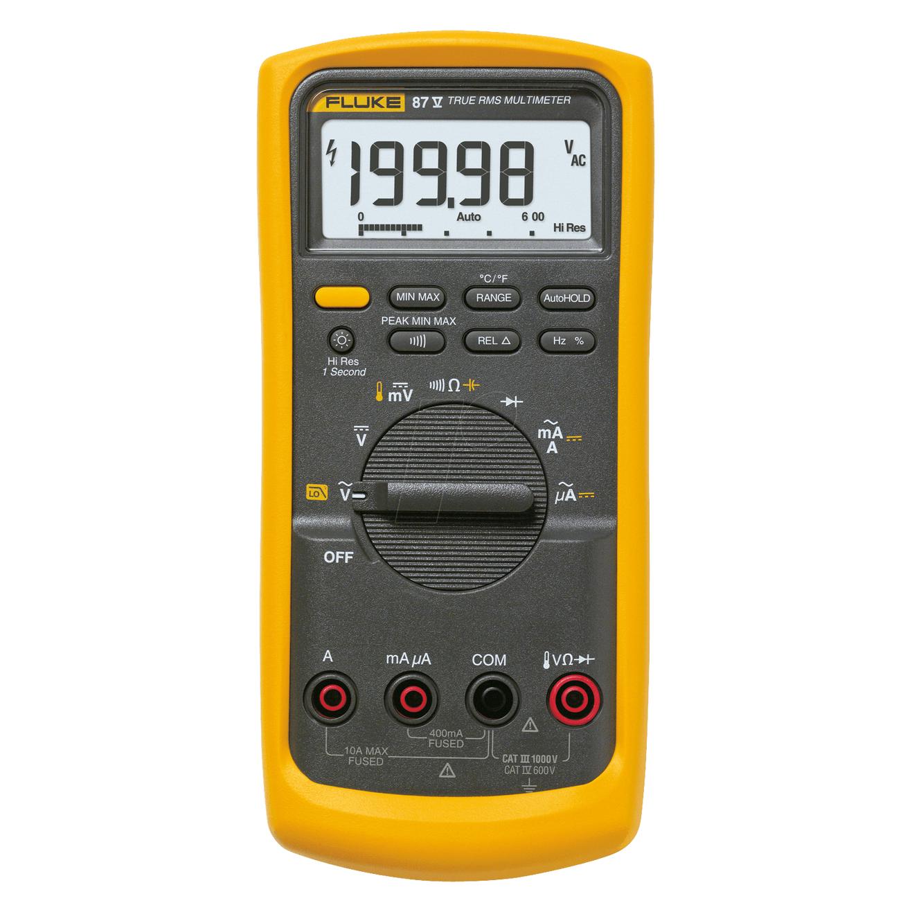 Fluke 87v (CAT III 1000V, CAT IV 600V, Hand-Multimeter) (3947858)