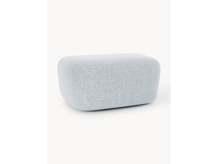 Großer Bouclé-Sofa-Hocker Wolke