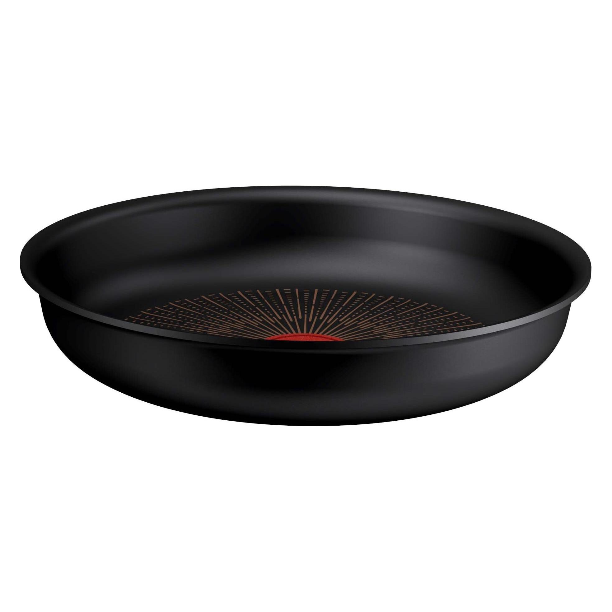 Tefal Ingenio Excellence Fusion Frying Pan, 24 cm, black (Bratpfanne, Aluminium, 24 x 4.90 cm) (67090310)