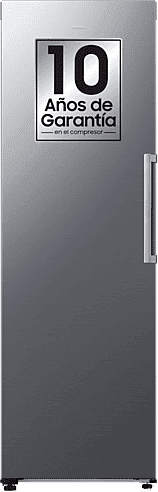 Congelador vertical - Samsung RZ40H32PETEF, 323 l, 185.8 cm, Inox