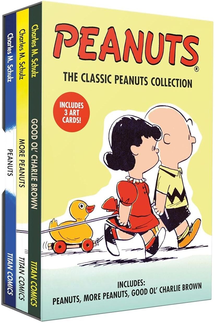 Titan Peanuts Boxed Set: The Classic Peanuts Collection: Includes 3 Art Cards!