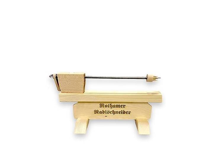Radischneider bayerisch, Spiralschneider Holz - Mit Gravur