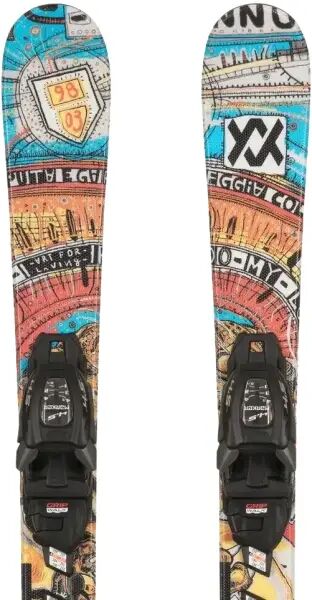 Kinderski Völkl Mini Revolt + 4.5 Vmotion (98cm - Blau)