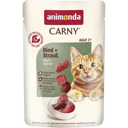 Animonda Carny Adult Rind&Strauß 12x85 g