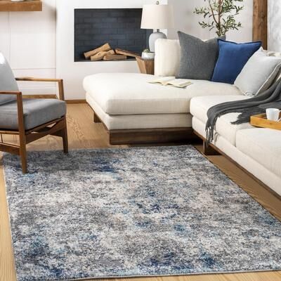 Livabliss Kripa Modern Abstract Plush Area Rug