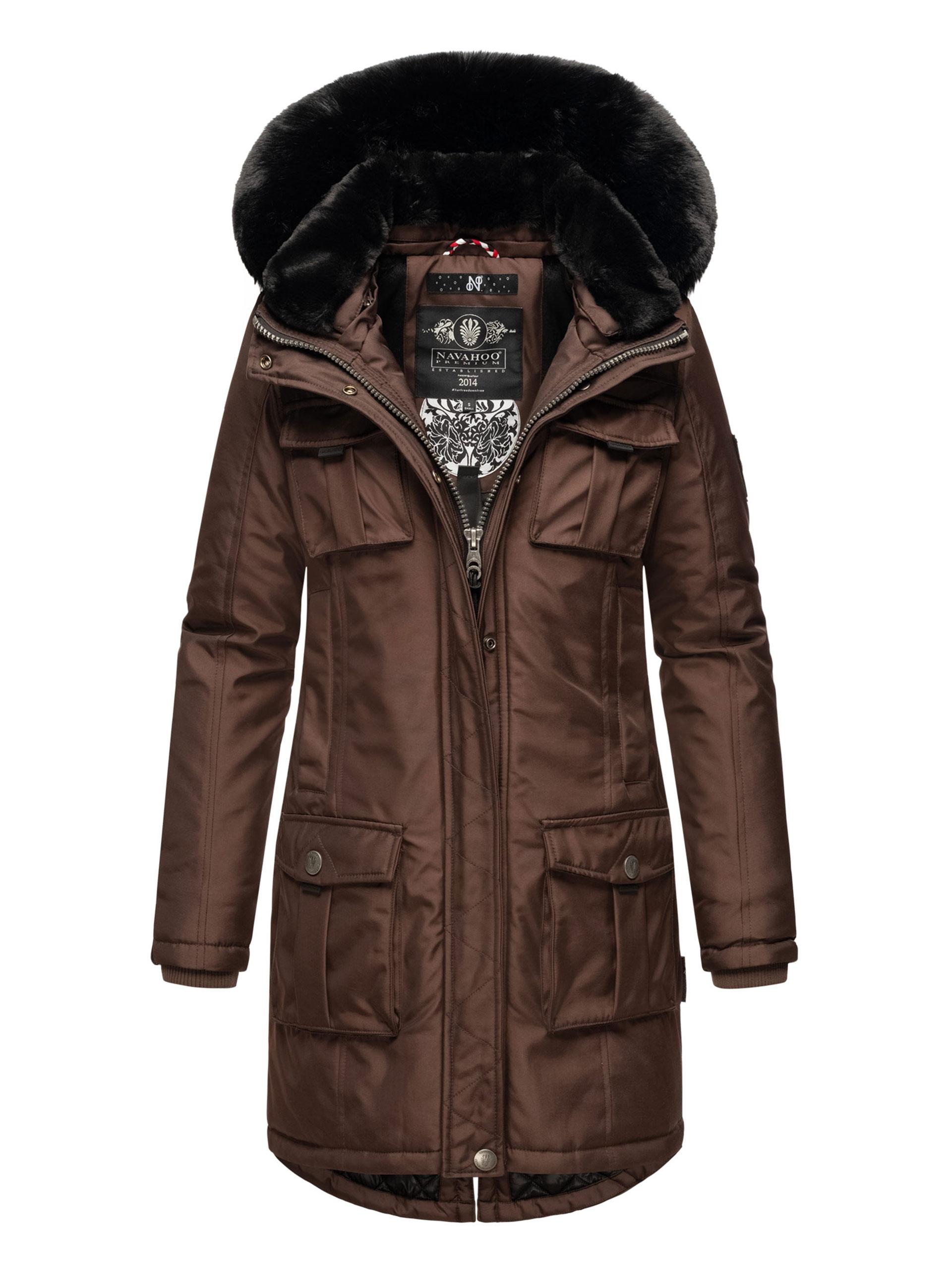 Navahoo Premium Damen Winterjacke Tiniis – Stylisch, Warm & Mit Stofftasche
