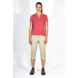MAUL Damen Sidney Caprihose elastic, Größe 34 in Braun 32