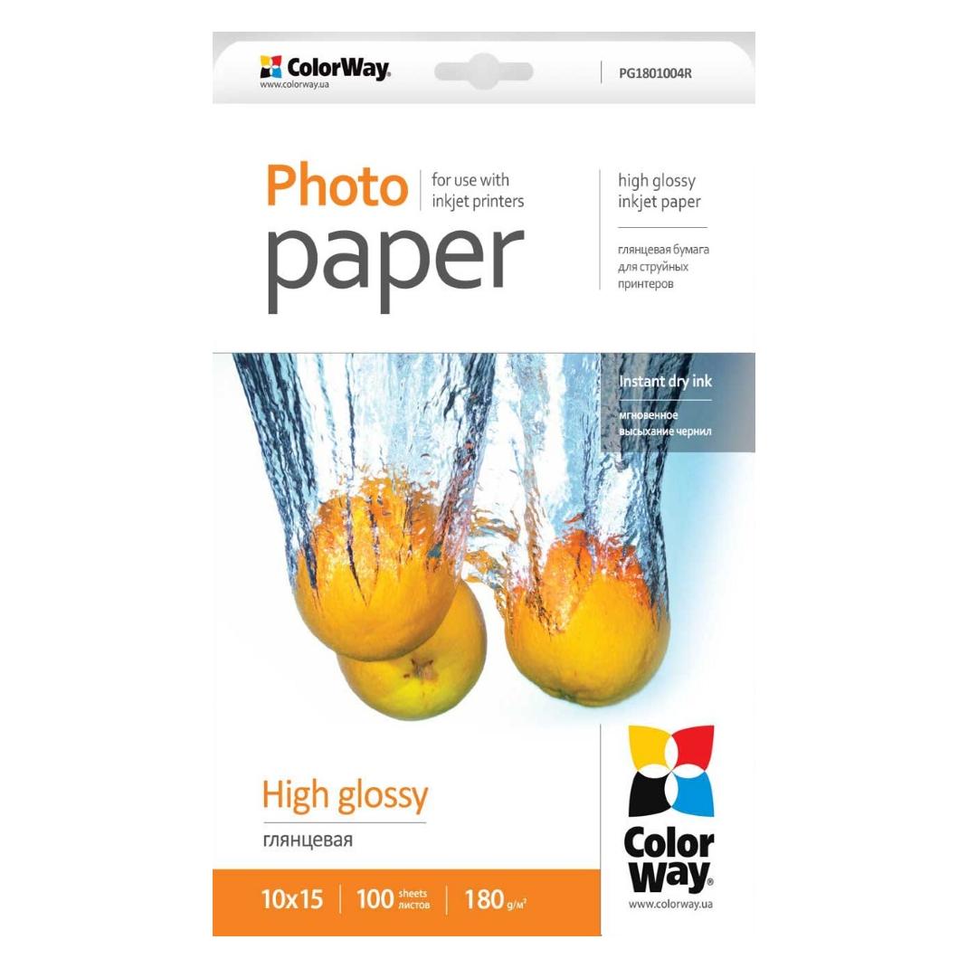 Colorway High Glossy (180 g/m², 10 x 15 cm, 100 Stk.) (PG1801004R)