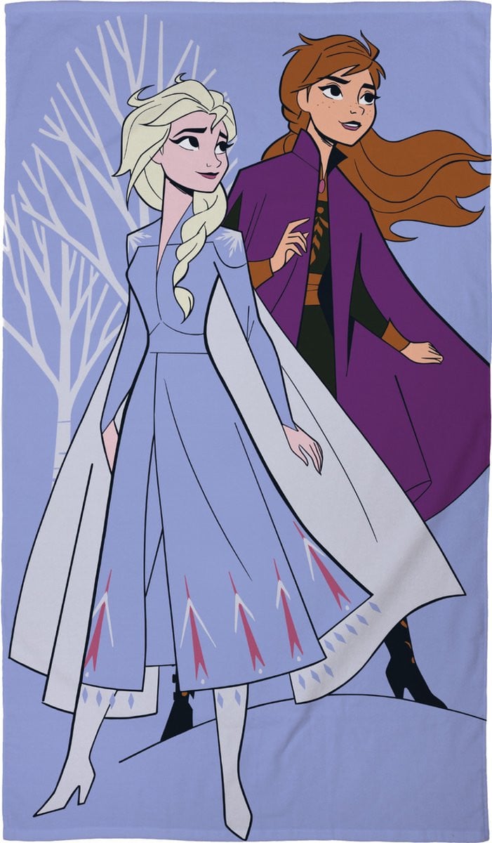 Disney Frozen Strandlaken Sisters - 70 x 120 cm - Katoen