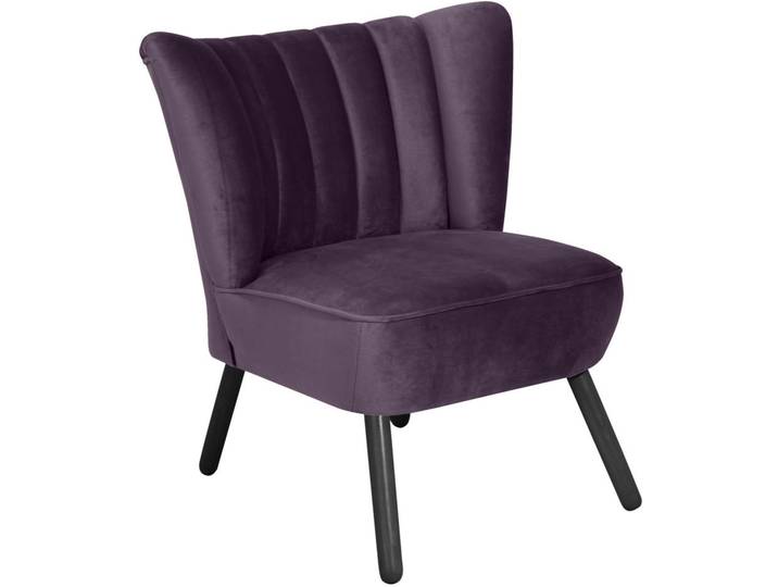 Max Winzer Sessel, Lila, Holz, Buche, 70x80x66 cm, Goldenes M, Made in Germany, Wohnzimmer, Sessel, Sonstige Sessel
