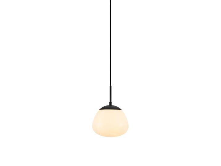 Suspension 1xE14 blanc et noir