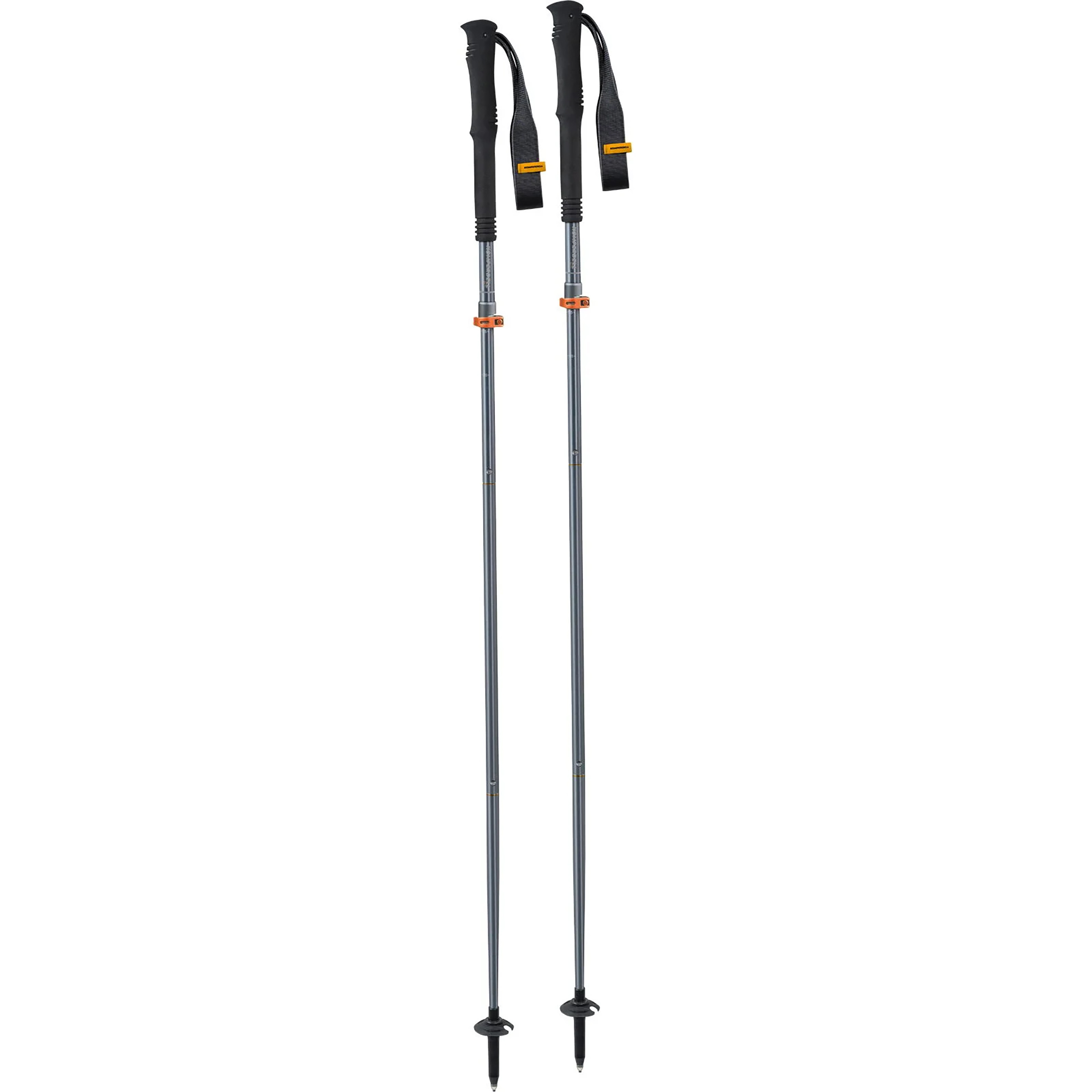 Komperdell FX Lite TI Vario Stöcke Wanderstöcke & Trekkingstöcke grau Größe 115-135m Trailrunning