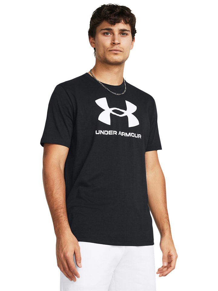 Under Armour Shirt "Sport Style" in Schwarz - L