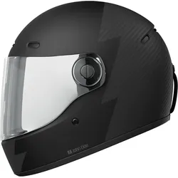 John Doe JD/ONE Motorrad-Helm klassischer Integralhelm Signature Frozen schwarz-... - XL (61/62)
