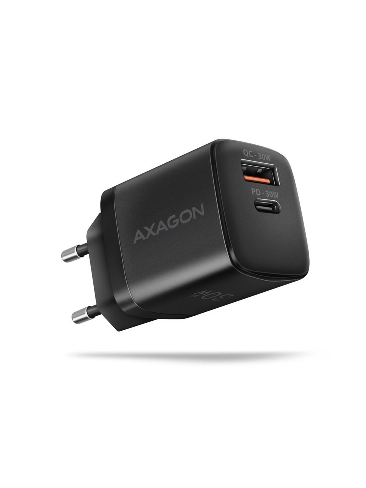 AXAGON Wandladegerät 30 W PD 3.0 Quick Charge 4+ - USB-C + USB-A