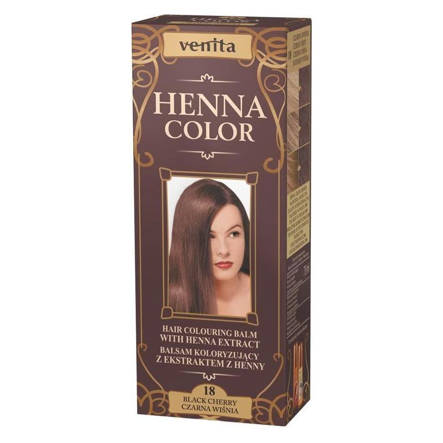 Venita - Henna Color Coloring Lotion From Henna 18ack Cherry 75Ml (Schwarz Kirsche) (35559842)