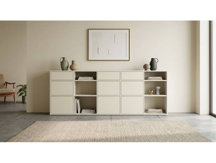 Commode sur mesure Pickawood Mélaminé premium Blanc alpin