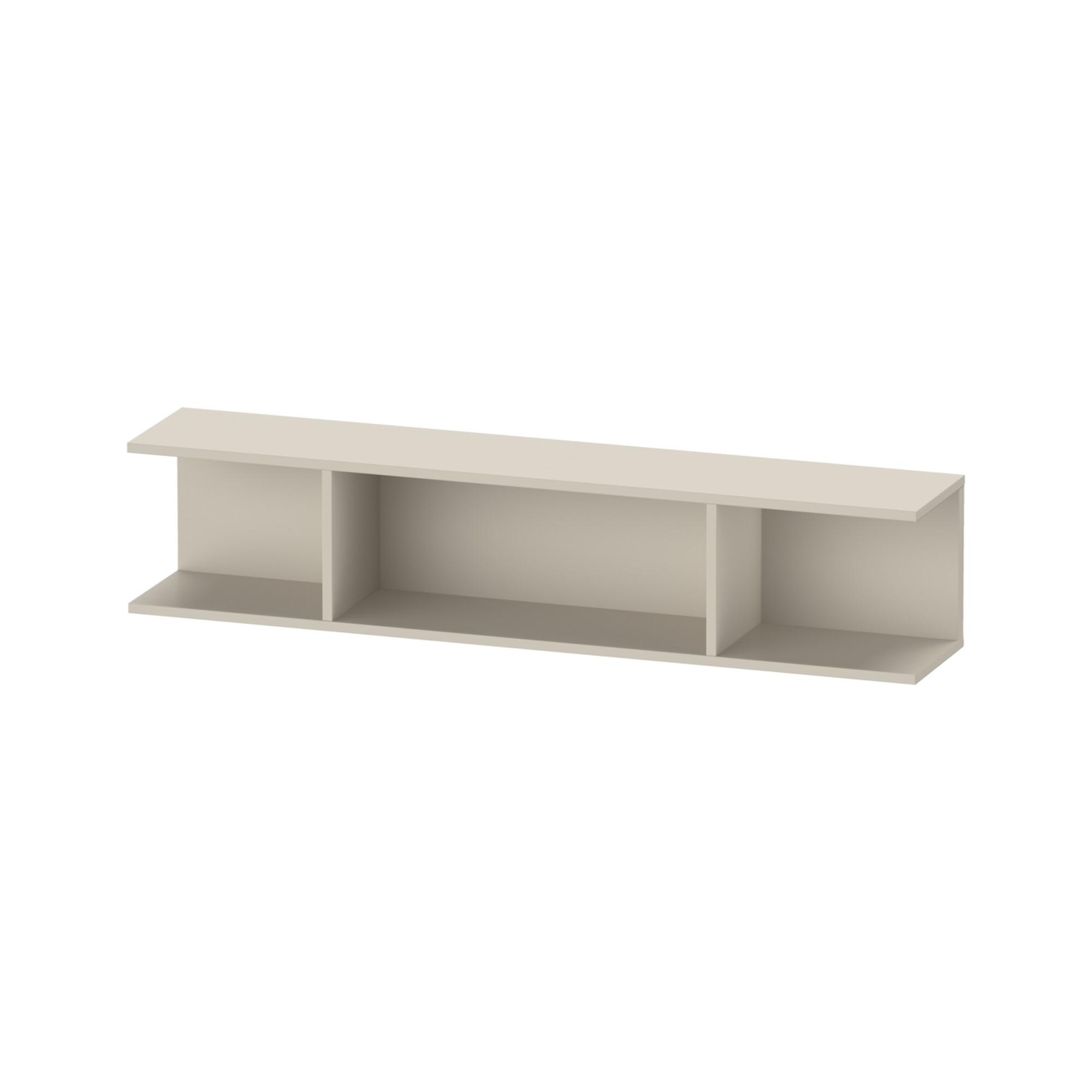 Duravit Regal Ketho.2 80x15x17cm, hor, 3 Fäch., Tau supermatt (K21208083830000)