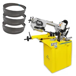 BAMATO Metallbandsäge BMS-275 (400V) Aktionsset inkl. 3x Sägeband