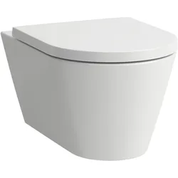 LAUFEN Kartell Wand-WC, Tiefspüler, spülrandlos, 545x370x355mm, H820337A000001, Farbe: Weiß mit LCC Active