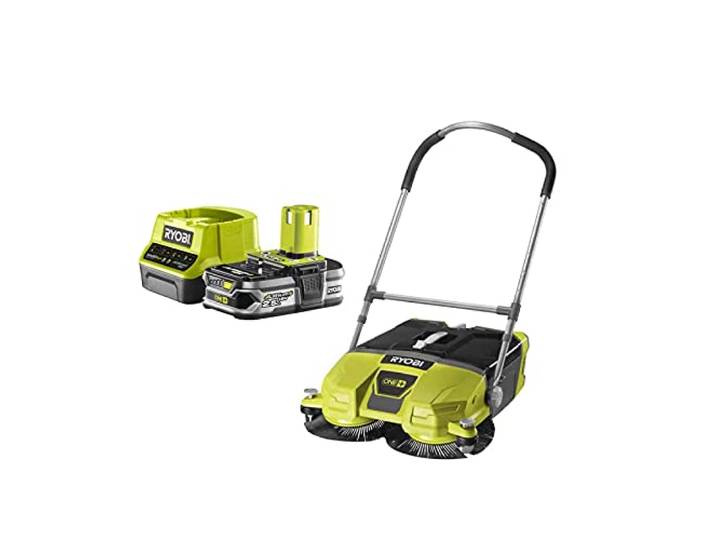 Pack RYOBI Balayeuse motorisée 18V One+ 533 mm R18SW3-0 - 1 Batterie 2.5Ah - 1 Chargeur rapide RC18120-125