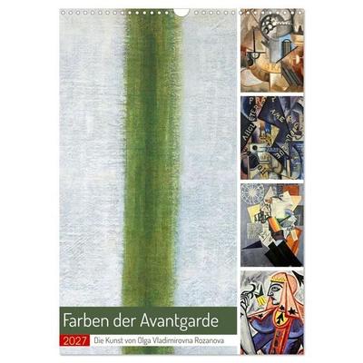 Farben der Avantgarde (Wandkalender 2027 DIN A3 hoch), CALVENDO Monatskalender