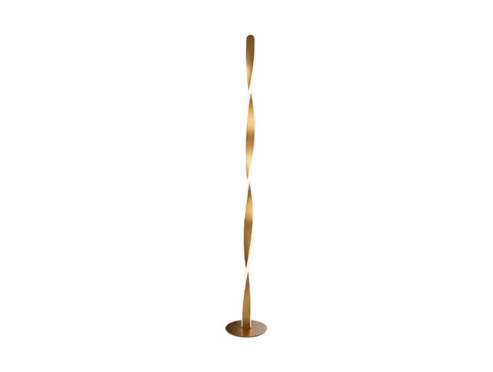 LED Design Stehlampe „Twist“ Gold Schuller