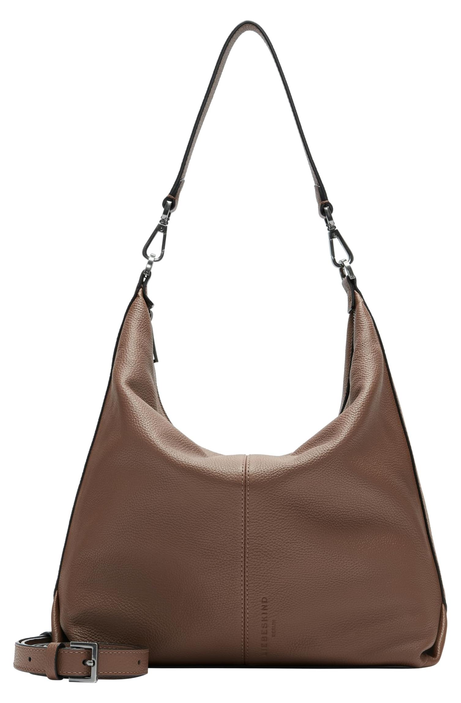 LIEBESKIND Berlin Hobo Bag "Paris M" I Umhängetasche für Damen aus Leder
