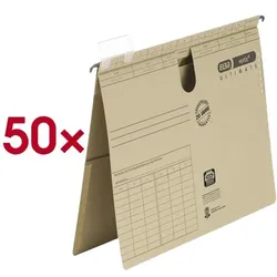 Elba Hängehefter »vertic® ULTIMATE« 50 Stück braun, 35x24.3 cm