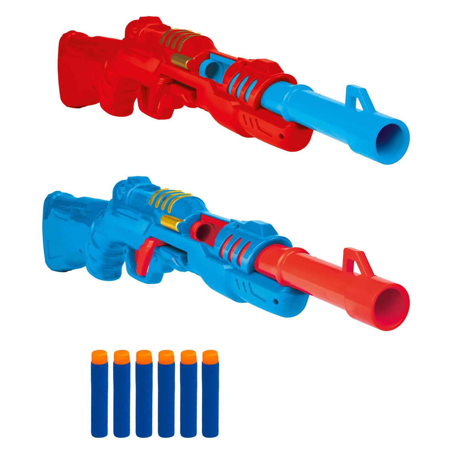 Toi-Toys Schaumstoff-Strikex-Schrotflinte mit 6 Schaumstoffpfeilen (68071182)