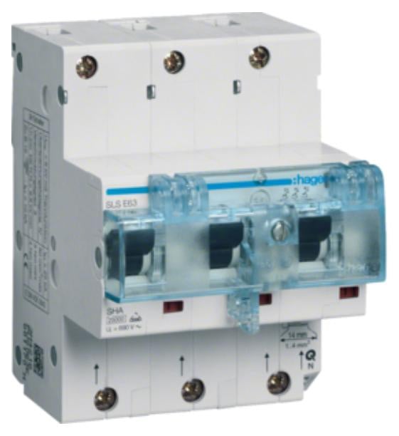 Hager HTN363C schakelaar SLS 3P CS 63A 230 - 400 V