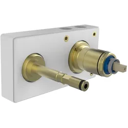 LAUFEN Simibox 2-Point Unterputz-Einbaukörper, für Wandmischer, 1/2", Bedienhebel links, HF574047000000