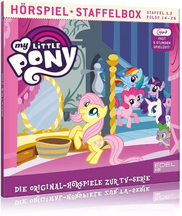 My Little Pony - My little Pony - mp3-Staffelbox 2.1 (Folgen 1 - 13 der 2. Staffel) - Die Original-Hörspiele zur TV-Serie - Preis vom 19.10.2026 19:33:35 h