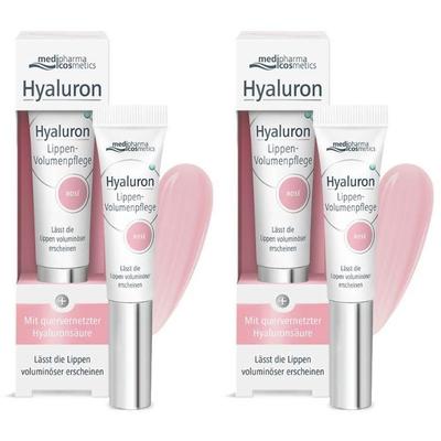 Hyaluron LIPPEN-Volumenpflege Balsam 2x 2x7 ml