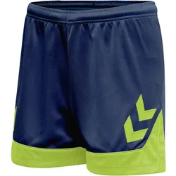 hummel LEAD Damen Polyester Shorts dark denim XS
