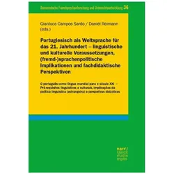 Portugiesisch als Weltsprache für das 21. Jahrhundert – linguistische und kulturelle, Fachbücher von Gianluca Campos Sardo, Daniel Reimann