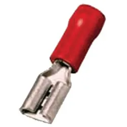 Intercable Flachsteckhülse ICIQ168FH 0,5-1qmm 6,3 x 0,8 rot