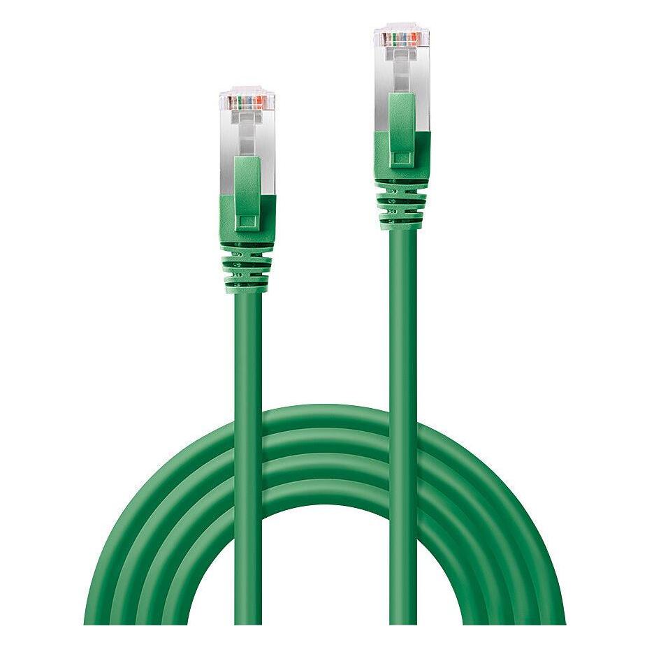 Lindy 10m Cat.6A S/FTP LSZH Netzwerkkabel Grün (S/FTP, CAT6a, 10 m) (47683)
