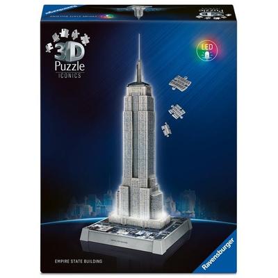 3D Puzzle Iconics: Empire State Building - mit Licht