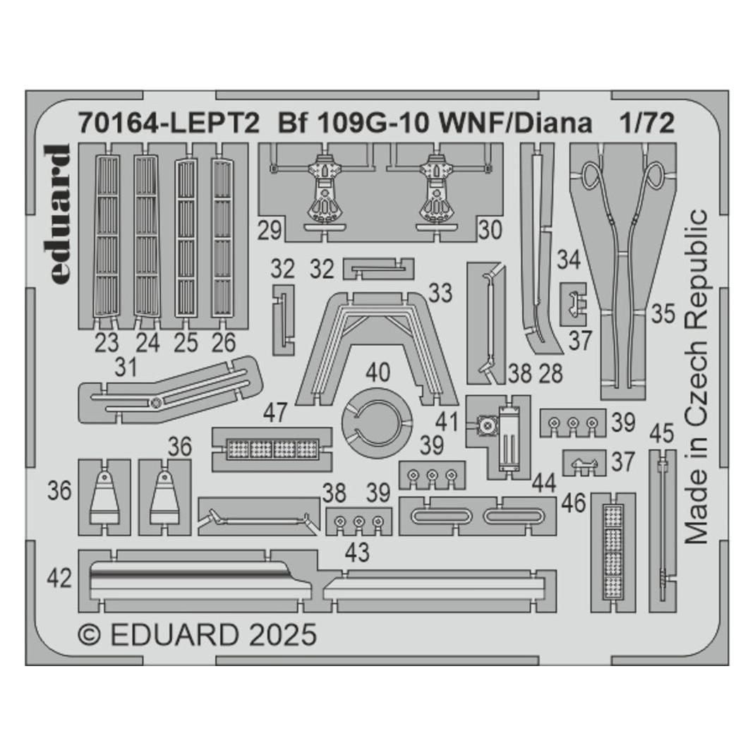 Eduard Bf 109G-10 WNF/Diana EDUARD-PROFIPACK (70164)