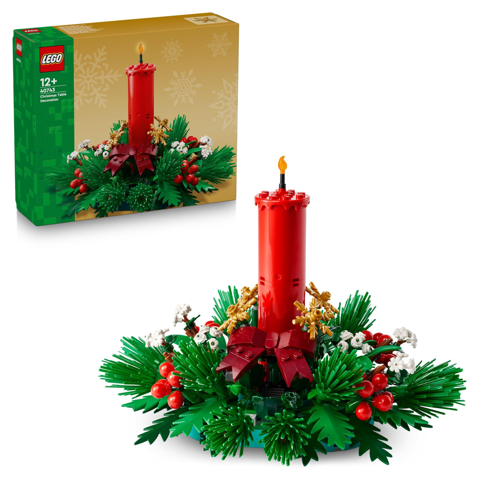 LEGO 40743 Christmas Centerpiece Bouwset voor kinderen vanaf 12 jaar