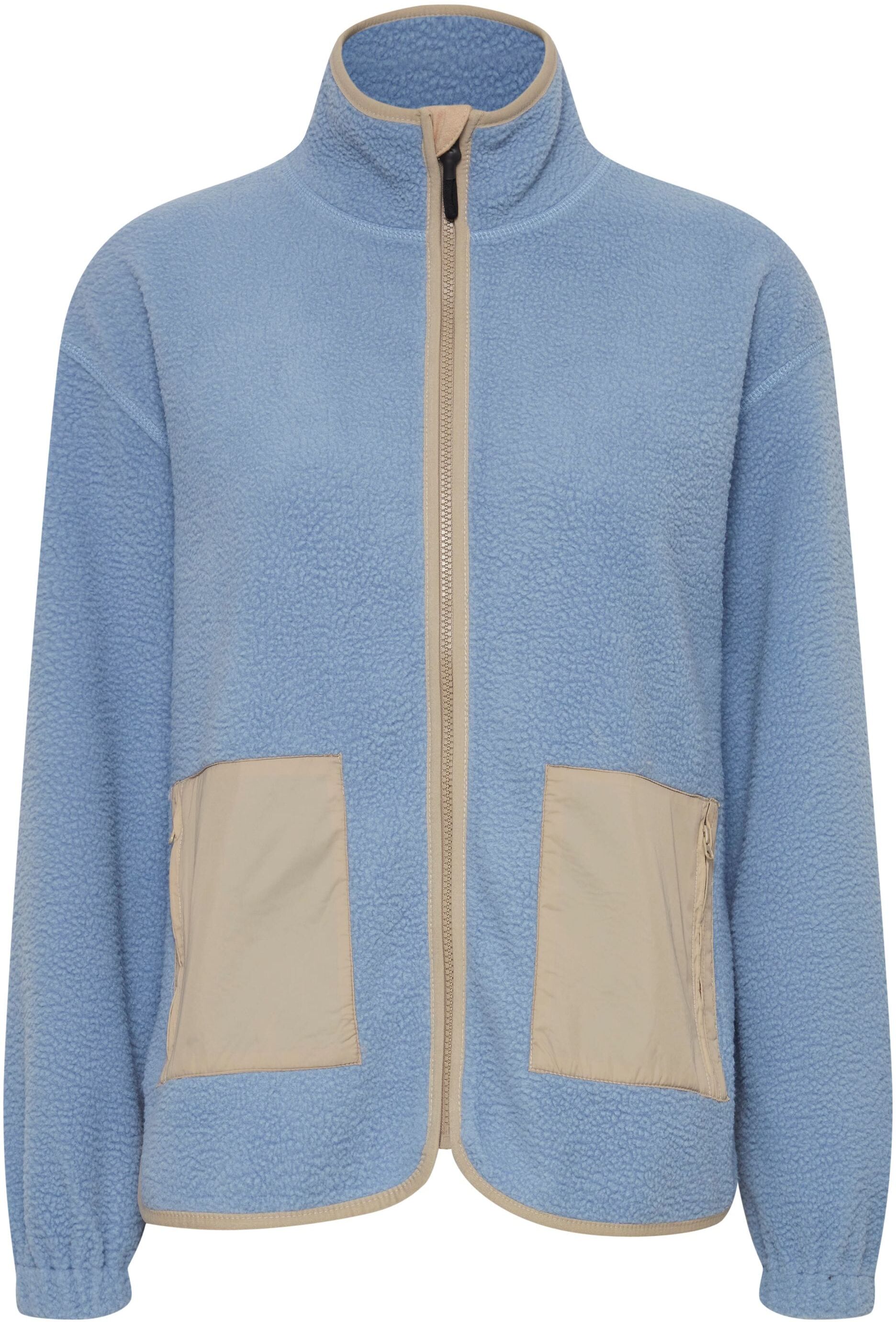 Outdoorjacke OXMO "Outdoorjacke OXPiper", Damen, Gr. M, blau (infinity), Obermaterial: 100% Polyester PES., Jacken Outdoorjacke