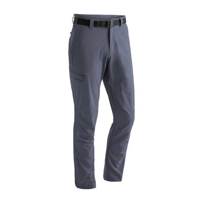 Funktionshose MAIER SPORTS "Torid slim", Herren, Gr. 62, Normalgrößen, grau, 90% Polyamid, 10% Elasthan, Hosen Funktionshose, Herren Wanderhose, atmungsaktive Outdoor-Hose, 4 Taschen, Slim Fit