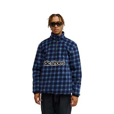 Snowboardjacke DC SHOES "Park Anorak 10K", Herren, Gr. L, blau (anthrazit), Obermaterial: 100% Polyester., Jacken Snowboardjacke